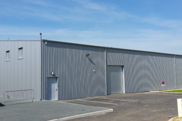 Construction d'un hangar d'aviation à Villefrancoeur (41)